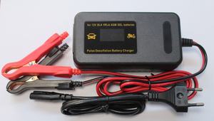 Chargeur de batterie de voiture automatique 12v 4a avec fonction de désulfatation de batterie 12v, écran LCD, chargeur de batterie à impulsions - Product Image 3