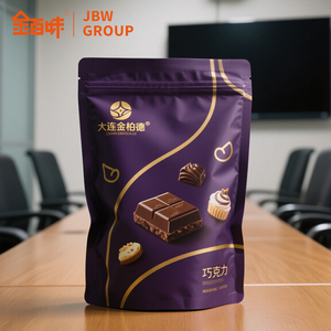 Logotipo personalizado esmerilado personalizado a prueba de humedad Stand-Up Pet Snack Nut Embalaje Bolsa Heat Sealbag Bolsa de plástico Ziplock - Product Image 4