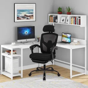 גובה מתכוונן ארגונומי רשת משימות משרד כיסא מחשב מתגלגל בוס משרד כיסאות למשרד