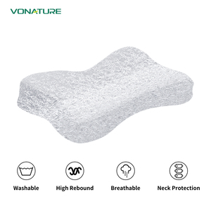 4D Air Fiber Knochen förmiges Kinder kissen 100% atmungsaktiv Verhindern Sie Ersticken 49*30*9cm Bequem für Babys chlaf zur Unterstützung des Nackens - Product Image 5