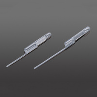 Pipette de transfert Pasteur jetable médicale 1ml 3ml