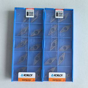 VBMT160408 PC9030 KORLOYS High Quality Tungsten Carbide Inserts 100% Original PVD Coated CNC Lathe External <b>Turning</b> <b>Tools</b> - Product Image 6