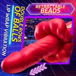 منتجات هزازات نسائية شعبية بالجملة من المصنع، هزازات تسخين للنساء لتحفيز نقطة G والبظر مع خرزات - Product Image 3