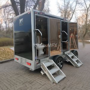 Toilettes portables de qualité supérieure en acier préfabriqué avec salle de bain et douche, modèle 2025 - Product Image 3