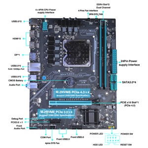 Erying DIY chơi game máy tính để bàn máy tính Combo <span class=keywords><strong>Xeon</strong></span> W 11955M Bo mạch chủ CPU 5.0Ghz 8c16t DDR4 <span class=keywords><strong>LGA</strong></span> <span class=keywords><strong>1151</strong></span> procesador mới placa cơ sở con - Product Image 3