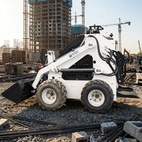 Chargeuse compacte sur pneus S360 avec force de rupture de 3,5 KN, godet de 0,1 m, moteur diesel B&S, norme d'émission EPA Euro5