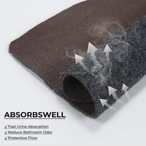 แผ่นรองปัสสาวะกันลื่น ซักได้ สำหรับผู้ชาย ใช้ในบ้าน ห้องน้ำ ทำจากวัสดุ PET เป็นมิตรกับสิ่งแวดล้อม รับสั่งทำตามแบบ - Product Image 2