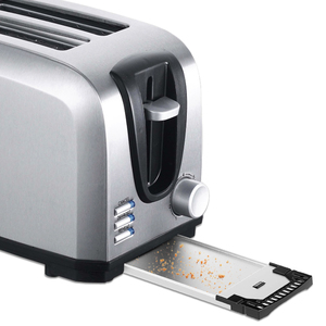 Tostapane elettrico 2 fette per la casa e la cucina per il <span class=keywords><strong>campeggio</strong></span> con Logo personalizzato e funzionalità Bagel - Product Image 4