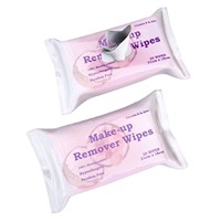 Sanfte, Alkoholfreie, Umweltfreundliche, Antibakterielle Make-up Entferner Tücher für Frauen, Einzeln Verpackt, Extra Weiche Reinigungstücher