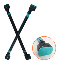 Barre de traction murale pour entraînement du haut du corps avec tube en fer pour usage domestique unisexe