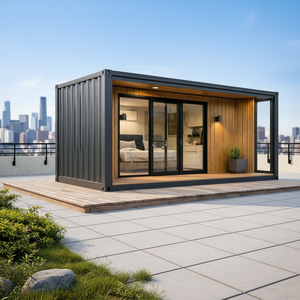 Casa Prefabricada Pequeña, <span class=keywords><strong>Contenedor</strong></span> Modular, Villa Cápsula, Oficina Tipo Pod, Baño Portátil, Almacén, Cobertizo, Estructura de Acero, Unidad de Construcción - Product Image 2