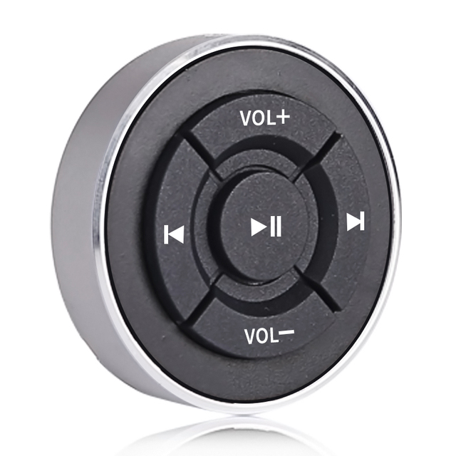 Control BT005 Wireless Audio Remote for Bike Car Steering Wheel Easy Operation