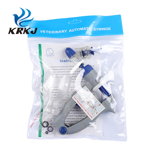 KD108 CETTIA Ống Tiêm Liên Tục Vắc Xin Thú Y Bằng Thép Nhựa Tự Động Giá Tiêm Gia Súc Cho Lợn - Product Image 2