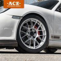 Rines de Aleación Forjados para Carreras de 16 17 18 19 20 Pulgadas 5x120 5x114.3 5x112 para BMW M3 F80 Audi A4 Porsche Panamera 718 Cayman Boxster