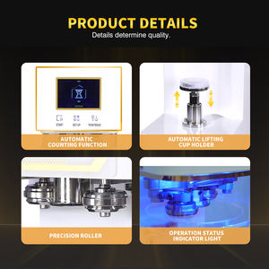 Tốc Độ Cao Tự Động Có Thể Niêm Phong Thiết Bị Cho Nước Trái Cây Lạnh Uống Lon 3S Thứ Hai Chai Nhựa Bia Soda Có Thể Niêm Phong Máy - Product Image 4