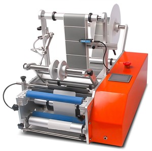 Bán tự động nhỏ Máy dán nhãn chai tròn máy móc dán nhãn chai nhãn dán - Product Image 1