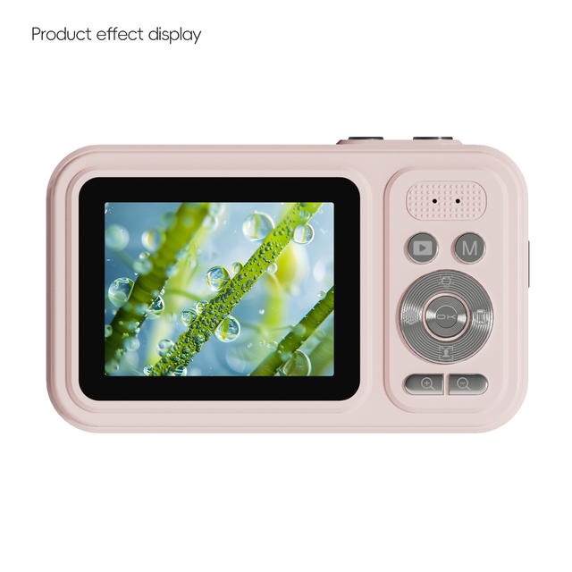 4K Vlog Camera with HD DSLR-Style for Photography & Video Uses SD Card HD Photo Digital Camera