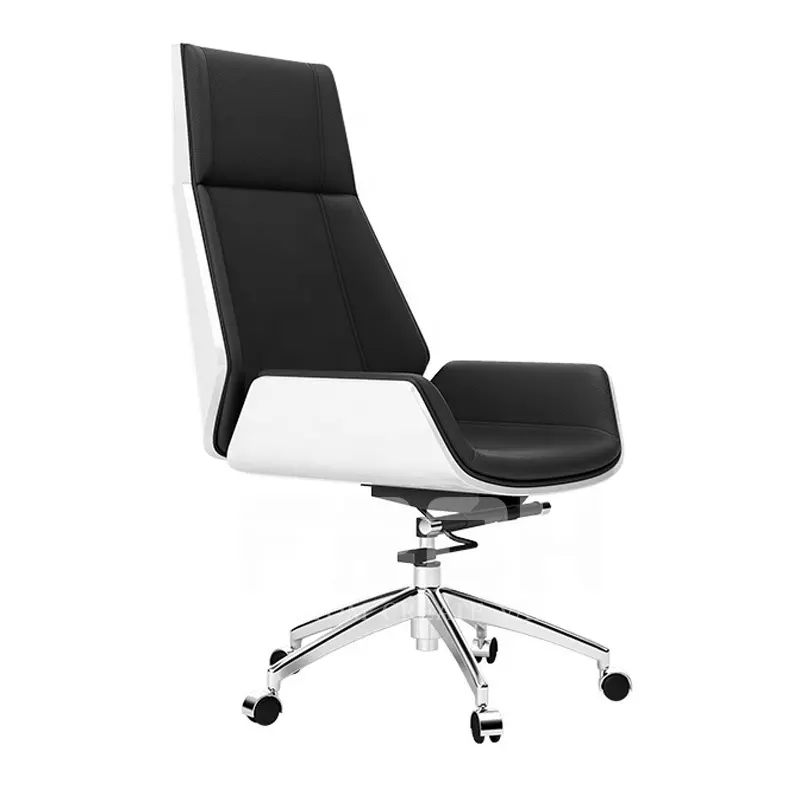 Özelleştirilebilir kaliteli deri ergonomik yönetici ofis toplantı masa sandalye çin üretimi