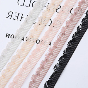 May Đồ Lót May Ren Picot Đàn Hồi Webbing Ban Nhạc Sò Nụ Cạnh Đàn Hồi Vành Đai Vải Cho Đồ Lót DIY Thủ Công - Product Image 6