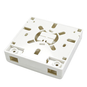 Scatola di Distribuzione in Fibra Ottica a <span class=keywords><strong>2</strong></span> Porte Bianca per Terminazione FTTH - Product Image 1