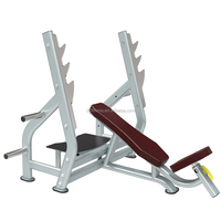 Produits de musculation, machine de musculation KJ-1251, banc plat, équipement de fitness commercial pour salle de sport