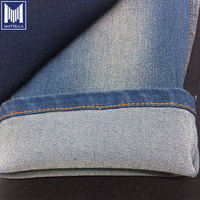 Tela Denim Elástica de Algodón Satinado con Spandex, Tejido de Peso Medio, Resistente a la Contracción, Certificado GOTS, para Zapatos y Bolsos de Hombre y Mujer