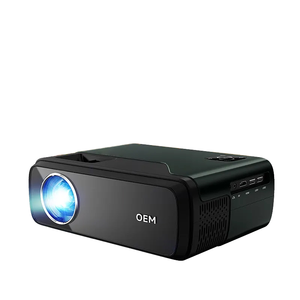 โปรเจคเตอร์วิดีโอพกพา 4K Full HD ระบบแอนดรอยด์ 9 LED สำหรับใช้ในบ้าน - Product Image 1