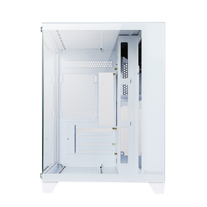 Boîtier d'ordinateur AntarcChill de haute qualité en gros, boîtier de PC gaming <span class=keywords><strong>avec</strong></span> panneau en verre intégral, boîtier PC en aluminium pour refroidissement liquide, Micro ATX ITX - Product Image 2