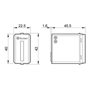 Lampe de Secours LED Finder 1L.10.8.230.0002 110-230V 50/60Hz Lumière Blanche Corps en Plastique - Product Image 5