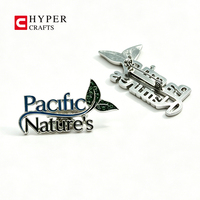 Épingles à revers personnalisées Hypercrafts avec logo anime, en métal émaillé dur ou souple, avec cartes de support et emballages