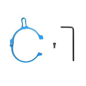 Anillo de Ajuste Rápido de Aleación de Aluminio CNC Personalizado de Fábrica, Accesorio Óptico para Mira Telescópica, 42 mm, Negro, Herramienta Duradera para Exteriores - Product Image 4