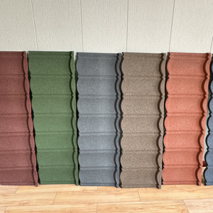 Lamiere Metalliche per Tetti Prezzi Convenienti, Tegole <span class=keywords><strong>in</strong></span> <span class=keywords><strong>Legno</strong></span> 0.4mm Nere, Tegole per Tetti Rivestite <span class=keywords><strong>in</strong></span> Pietra - Product Image 2