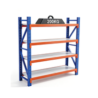 Système de rayonnage sélectif industriel robuste pour palettes, capacité élevée, construction en acier, résistant à la corrosion, pour entrepôt