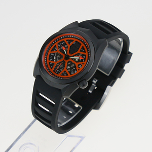 Bracelet de montre intelligente en silicone souple de 20 mm avec boucle solide en acier inoxydable et design étanche - Product Image 3