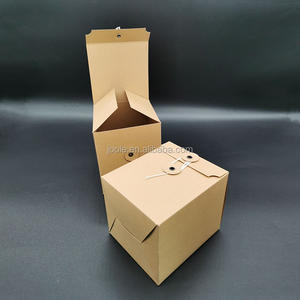 Petit 12x12x12cm Cube Coffrets Cadeaux Bougie Emballage Recyclé Kraft Papier Feuille Spécifications UV Avantage En Relief Feuille Dossier Boîte - Product Image 4