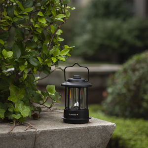 Lampe multifonction Vintage pour l'extérieur, éclairage d'ambiance, Rechargeable, lumière à intensité réglable, rétro, lanterne pour tente et <span class=keywords><strong>Camping</strong></span> - Product Image 4