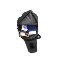 Sac de poitrine/sac à bandoulière personnalisable Tinyat avec logo pour loisirs, mode, couple, sport, emballage en gros