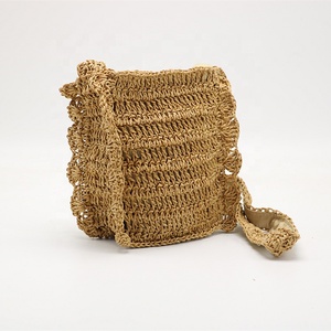 <span class=keywords><strong>Sac</strong></span> à bandoulière en paille fait main avec fermeture éclair, <span class=keywords><strong>sac</strong></span> écologique en paille, <span class=keywords><strong>sac</strong></span> à épaule le plus populaire en papier, simple pour femmes, <span class=keywords><strong>médecin</strong></span> bohème - Product Image 2