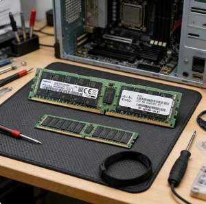 แรม 64GB DDR4 2933 2Rx4 ECC มือสอง จำนวนมาก สำหรับศูนย์ข้อมูล - Product Image 4