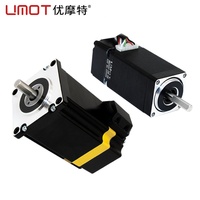 UMOT Printer 3D profesional CNC kecepatan rendah DC 28/42/57/60/86mm Nema11/1723/24/34 motor Stepper lingkaran tertutup hibrida dapat disesuaikan