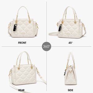 Offre Spéciale femmes fourre-tout en cuir PU sac de mode pochette d'ordinateur travail sacs à bandoulière décontracté porte-documents sac à main pour voyage bureau - Product Image 5