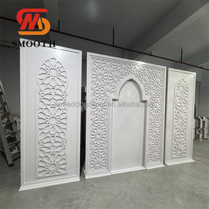 Arche de mariage en acrylique de style islamique (ou maure) ZKAI Royal Holy Moroccan, décoration de fond lumineux - Product Image 4
