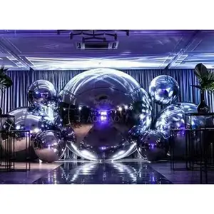 Neustil versiegeltes aufblasbares dekoratives Ballon schwimmender aufblasbarer Spiegelball für Party