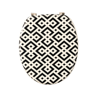 Sièges de toilette moulés par compression, confort ergonomique, réduction de la pression, assise confortable