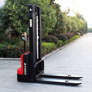 -Apilador de palés eléctrico Capacidad 1000Kg 1500Kg Altura de elevación 1,1 m Apilador de carga automática eléctrico - Product Image 2