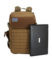 Sac à dos tactique camouflage pour homme, idéal pour la randonnée, le cyclisme, le camping et les opérations d'assaut en extérieur