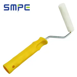 2023 unique products 4" Mohair Roller Mini Wool Paint Roller Epoxy Floor Wall Painting 4MM Nap Mini Paint Roller With PP Handle