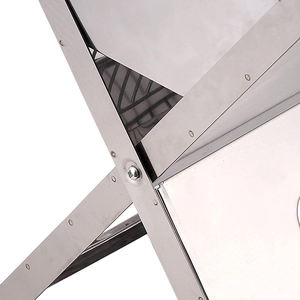 Luxury Outdoor BBQ Extra Large Foldable X Type Charcoal <b>Grill</b> Heavy Duty Rectangular Powder Coating Finish Barbeque Must-have - Product Image 3