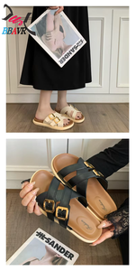Sandalias de Playa de Verano para Mujer, Sandalias Deportivas de Exterior Económicas de Lujo con Suela Suave - Product Image 4