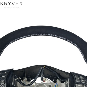 Kryvex <span class=keywords><strong>Subaru</strong></span> Ever-Carbon Racing ECR, Volante de Fibra de Carbono y Cuero para <span class=keywords><strong>Subaru</strong></span> WRX 2010, <span class=keywords><strong>Precio</strong></span> de Fábrica, Gran Venta - Product Image 4